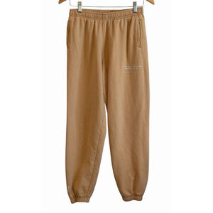 Playboy by Pacsun Sweatpants Mens Small Beige Jogger Casual Hugh‎ Hefner Lounge